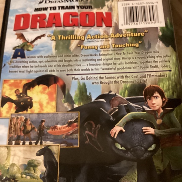~ How To Train Your Dragon Part 1 DVD ~ - Picture 2 of 6